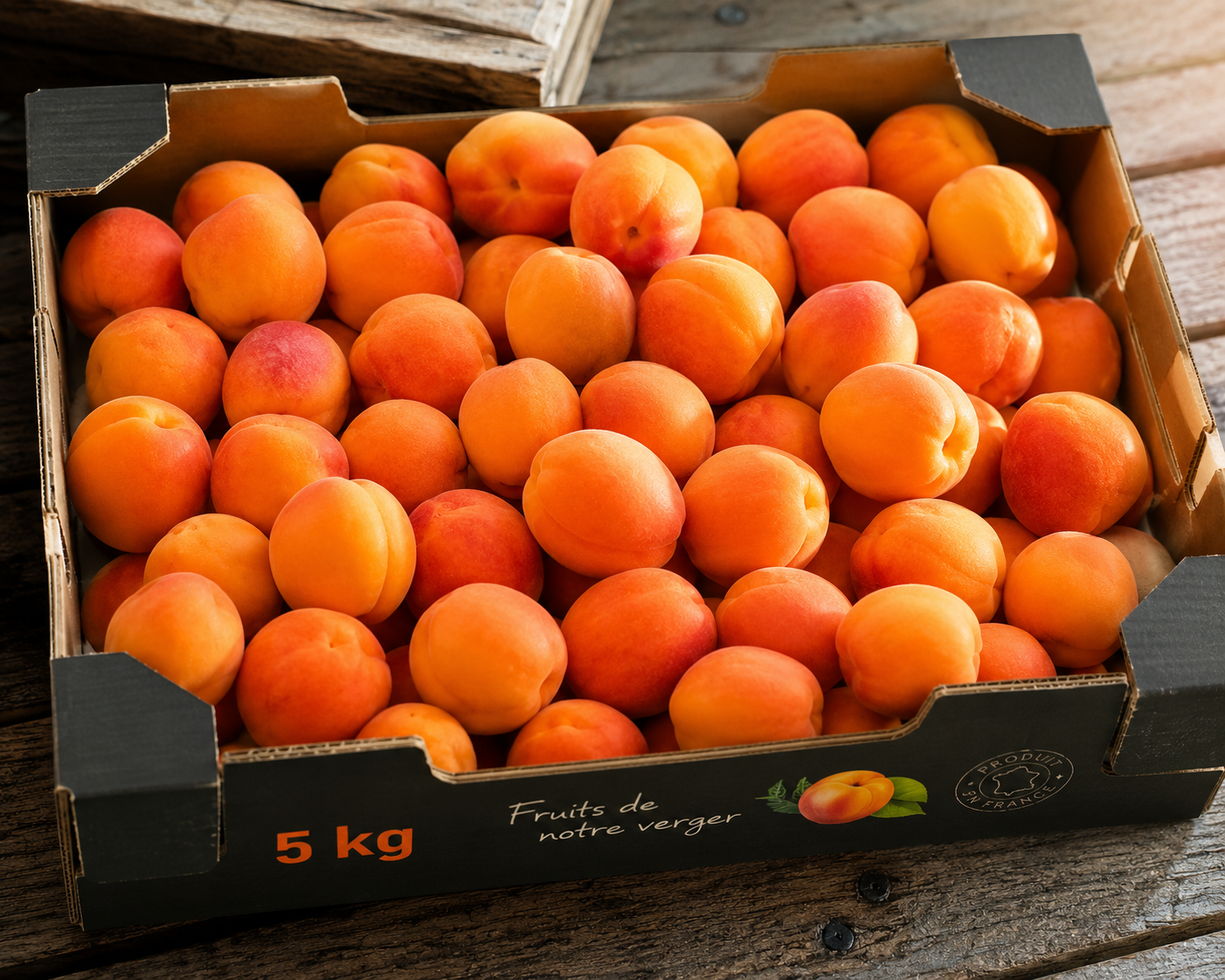 Caisse d'abricot 5kg