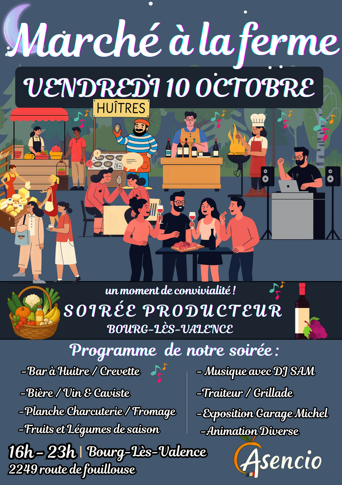 Marché Nocturne Octobre